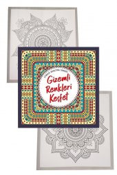 Gizemli Renkleri Keşfet Büyüklere Boyama Kitabı 1 Adet Nesil Boyama Kitabı Büyükler İçin Mandala Stresi Azaltma Sanatı - 1