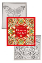 Dünyana Renk Kat Büyüklere Boyama Kitabı 1 Adet Nesil Boyama Kitabı Büyükler İçin Mandala Stresi Azaltma Sanatı - 1