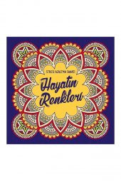 Hayatın Renkleri Büyüklere Boyama Kitabı 1 Adet Nesil Boyama Kitabı Büyükler İçin Mandala Stresi Azaltma Sanatı - 2