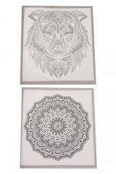 Kendi Rengini Seç Büyüklere Boyama Kitabı 1 Adet Nesil Boyama Kitabı Büyükler İçin Mandala Stresi Azaltma Sanatı - 3