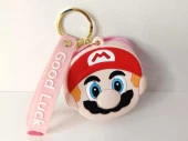 Anahtarlık Cüzdan Silikon Bozuk Para Cüzdan Süper Mario Çanta Araba Süsü Oyuncak thumbnail 4