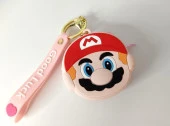 Anahtarlık Cüzdan Silikon Bozuk Para Cüzdan Süper Mario Çanta Araba Süsü Oyuncak thumbnail 3