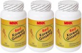 Mnk Red Korean Ginseng 3x120 Kapsül Kırmızı Kore Ginsengi - 1
