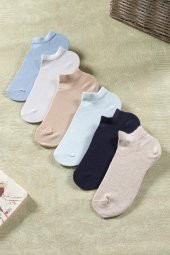 5 Çift Unisex Kısa Çorap | Extra Soft Unisex Pamuklu Patik Çorap - 1