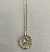 Kalp Altın Kolye thumbnail 1