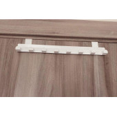 RİSİNGMABER Metal Beyaz Amerikan Kapı Arkası Askılık - 6