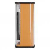 S-link V92 9200mAh PD22.5W + QC3.0 USB+Type-C Gri/Sarı LCD Şeffaf Taşınabilir Pil Şarj Cihazı Powerbank - 4