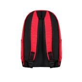 Vegmann Orion Unisex Kırmızı Günlük Okul Sırt Çantası - 5