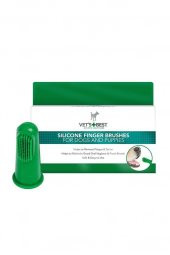 Vets Best Silikon Başlık Parmak Diş Fırçası - 1