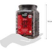 AHSAF  Soğuk Sıkım Natürel Sızma 500 ml Teneke + Şems Zeytin 291-230 Kalibre Yağlı Sele 1 kg  Cam Kavanoz - 2