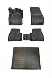 Volkswagen Yeni Caddy 2021+ 3D Paspas ve Bagaj Havuzu Seti Bizymo - 1