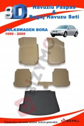 Volkswagen Bora 1999-2005 Bej Paspas ve Bagaj Havuzu Seti - 2