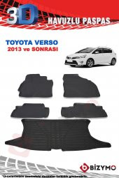 Toyota Verso 2013+ Havuzlu Paspas ve Bagaj Seti Bizymo - 2