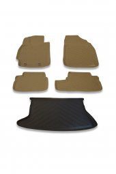 Toyota Auris Hb 2007-2012 Bej Paspas ve Bagaj Havuzu Seti thumbnail 1