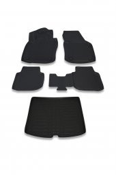 Skoda Kodiaq 2017 Ve Sonrası Paspas Ve Bagaj Havuzu Seti - 1