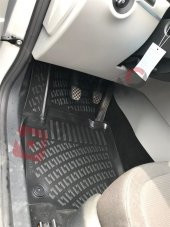 Skoda Yeti 2010+ Greenline İnce Stepne Havuzlu Paspas ve Bagaj Seti Bizymo - 3