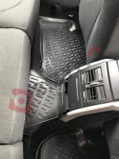 Skoda Yeti 2010+ Greenline İnce Stepne Havuzlu Paspas ve Bagaj Seti Bizymo - 5