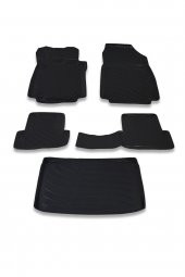 Renault Clio 3 Hb Kancasız 2006-2012 Paspas ve Bagaj Havuzu Seti - 1