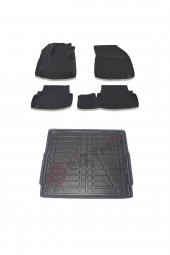 Peugeot 3008 2016 Ve Sonrası (Üst) Paspas Ve Bagaj Havuzu Seti thumbnail 5