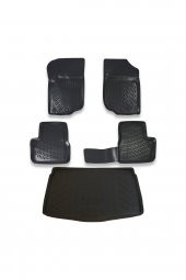 Peugeot 207 Sw Outdoor 2008-2012 Havuzlu Paspas ve Bagaj Seti Bizymo - 1