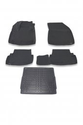 Opel Grandland 2017+ Üst Havuzlu Paspas ve Bagaj Seti Bizymo - 1