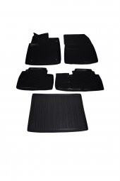 Opel Combo 2019 ve Sonrası Paspas ve Bagaj Havuzu Seti thumbnail 1