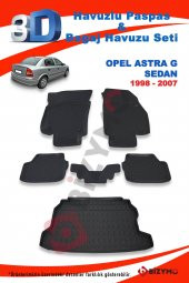 Opel Astra G Sedan 1998-2007 Paspas Ve Bagaj Havuzu Seti - 2