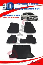 Nissan Pulsar 2016 Ve Sonrası Paspas Ve Bagaj Havuzu Seti - 2