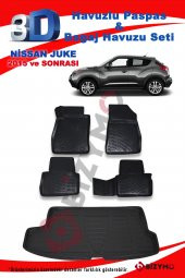 Nıssan Juke 2015+ Ust Havuzlu Paspas ve Bagaj Seti Bizymo - 2