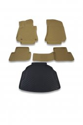 Mercedes E Serisi W212 Sedan Plastik 2010-2015 Bej Paspas ve Bagaj Havuzu Seti - 1