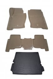 Land Rover Discovery 3 2005-2016 Bej Havuzlu Paspas ve Bagaj Seti Bizymo thumbnail 1