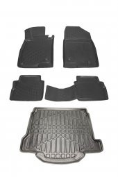Mazda 3 Sedan 2009-2012 Havuzlu Paspas ve Bagaj Seti Bizymo - 1