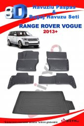 Land Rover Vogue 2012+ Havuzlu Paspas ve Bagaj Seti Bizymo - 2