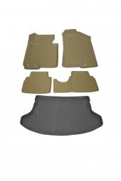 Kia Sportage 2010-2015 Bej Havuzlu Paspas ve Bagaj Seti Bizymo thumbnail 1