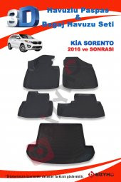Kia Sorento 2016 Ve Sonrası Paspas Ve Bagaj Havuzu Seti - 2