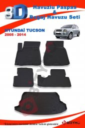 Hyundai Tucson 2005-2014 Paspas Ve Bagaj Havuzu Seti - 1