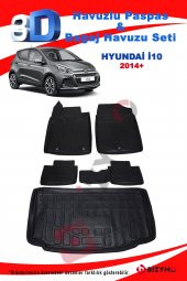 Hyundai İ10 2014+ Havuzlu Paspas ve Bagaj Seti Bizymo - 2
