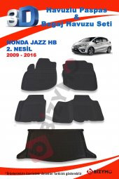 Honda Jazz 2. Nesil Hb 2009-2016 Paspas Ve Bagaj Havuzu Seti - 2