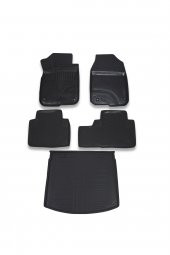 Honda Crv 2018 Ve Sonrası Paspas ve Üst Bagaj Havuzu Seti - 1