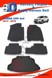 Honda Crv Suv 2013-2018 Paspas Ve Bagaj Havuzu Seti - 2