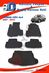 Honda Crv Suv 2007-2013 Paspas Ve Bagaj Havuzu Seti - 2