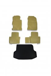 Honda Civic Sedan 2002-2006 Bej Paspas ve Bagaj Havuzu Seti - 1