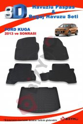 Ford Kuga Suv 2013 Ve Sonrası Paspas Ve Bagaj Havuzu Seti - 2