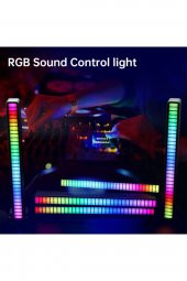 Sese Duyarlı Led - Sese Duyarlı Led Ambiyans Aydınlatma - Müziğe Duyarlı Led Usb Girişli Led Bar Rgb thumbnail 3