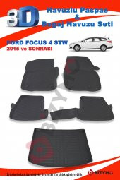 Ford Focus 4 Stw 2015 Ve Sonrası Paspas Ve Bagaj Havuzu Seti - 2