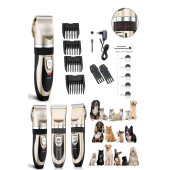 Pet-66 Yeni Model Çift Bataryalı Şarjlı Kedi Köpek Tıraş Makinesi Pet Traş + Yedek Batarya Hediyeli - 5
