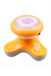 Mini Masaj Aleti Usbli Pilli Masaj Aleti Turuncu Taşınabilir - 1