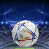 Dünya Kupas 1.kalite Profosyonel Futbol Topu Halı Saha Çim Saha Sporcu Top (420 gram) 5 numara - 2