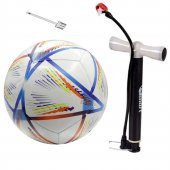 Dünya Kupası Özel Tasarım Futbol Topu 420 gram Lazer Kesim + Pompa + Şişirme İğnesi - 1