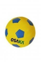 4 Numara Kauçuk Futbol Topu - Sarı Lacivert - 1